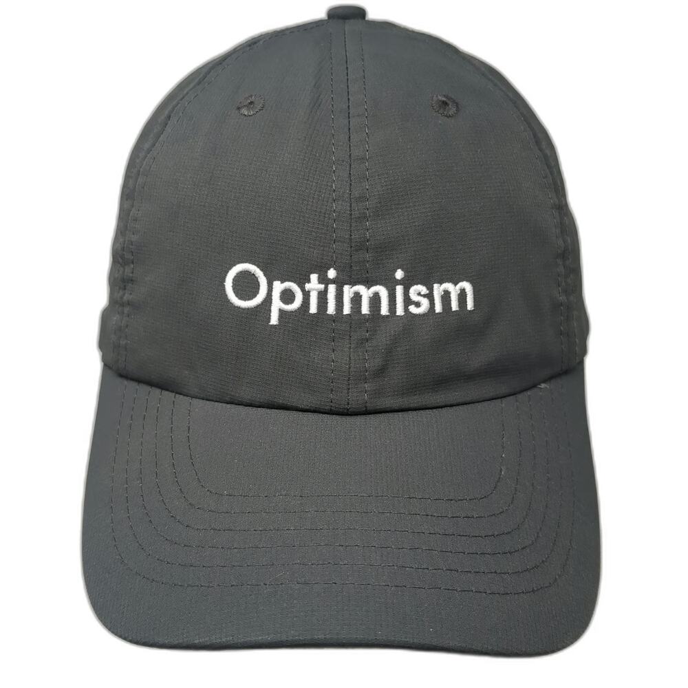 Imperial Baseball Cap Gray One Size Polyester Optimism Performance Strapback Hat